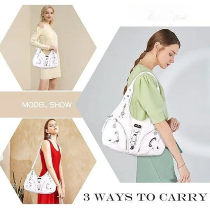 UrbanHobo™ | Multi-Pocket Handbag – Stay Stylish & Organized
