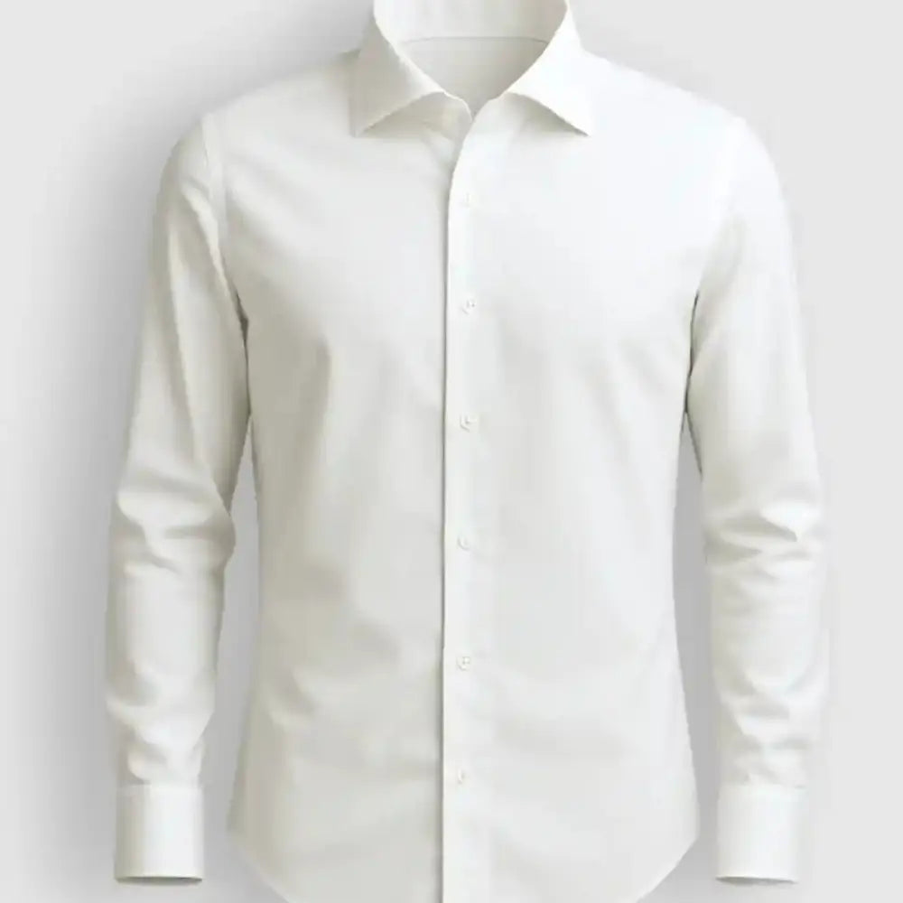 IronEase™ | Wrinkle-Free Slim Fit Shirt – Breathable, Anti-Sweat & Comfortable