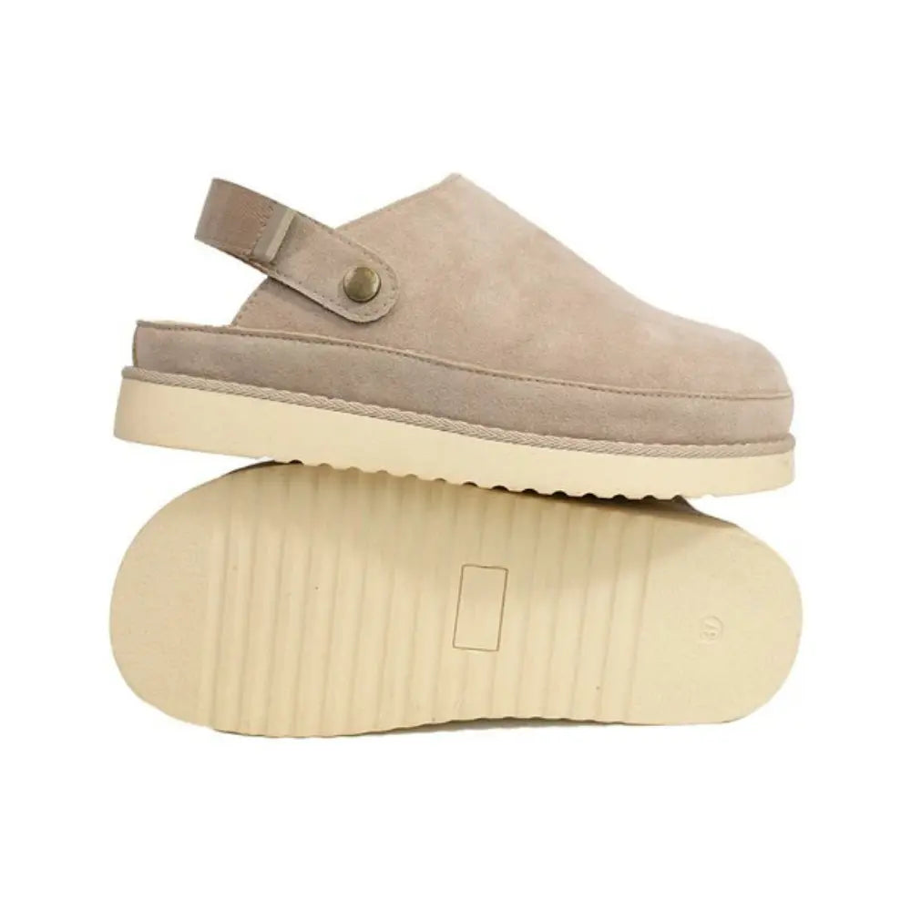 SuedeEase™ | Women’s 2-in-1 Clogs with Backstrap – Comfort, Style & Non-Slip