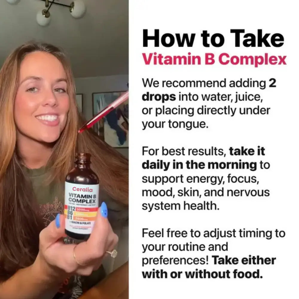 Ceralia™ | Fast-Absorbing 5-in-1 Vitamin B Complex