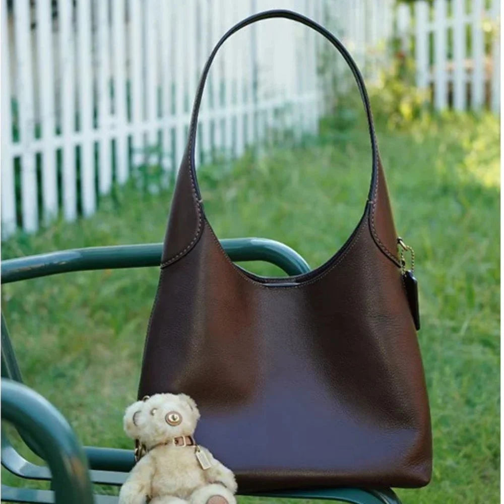 UrbanEase™ | Soft Vegan Leather Shoulder Bag – Carry Light, Look Sharp