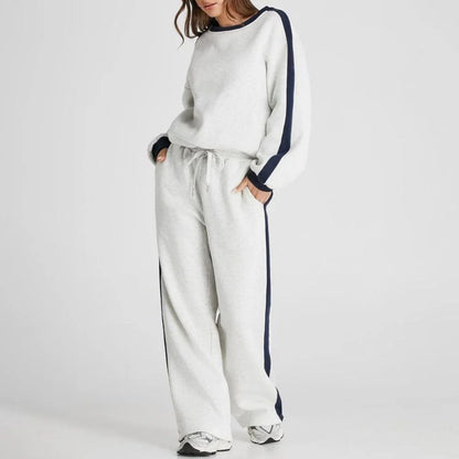 SnugMotion™ | Crewneck Jogger Outfit – Effortless Comfort, Daily Style