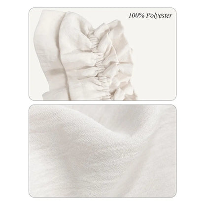 Somnia™ | Ruffle Tank & Shorts – Soft Bridal Pajama Set