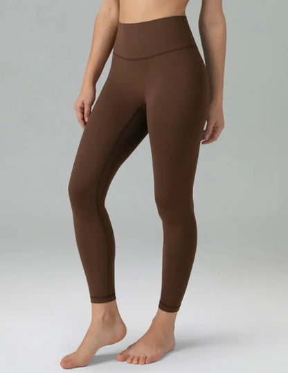 Flexora™ | High-Waisted Performance Leggings – Seamless Front with Inner Pocket
