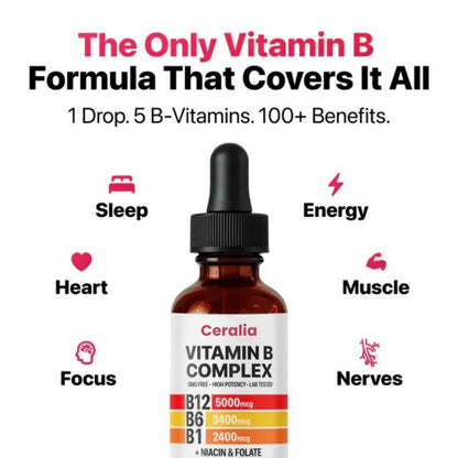 Ceralia™ | Fast-Absorbing 5-in-1 Vitamin B Complex
