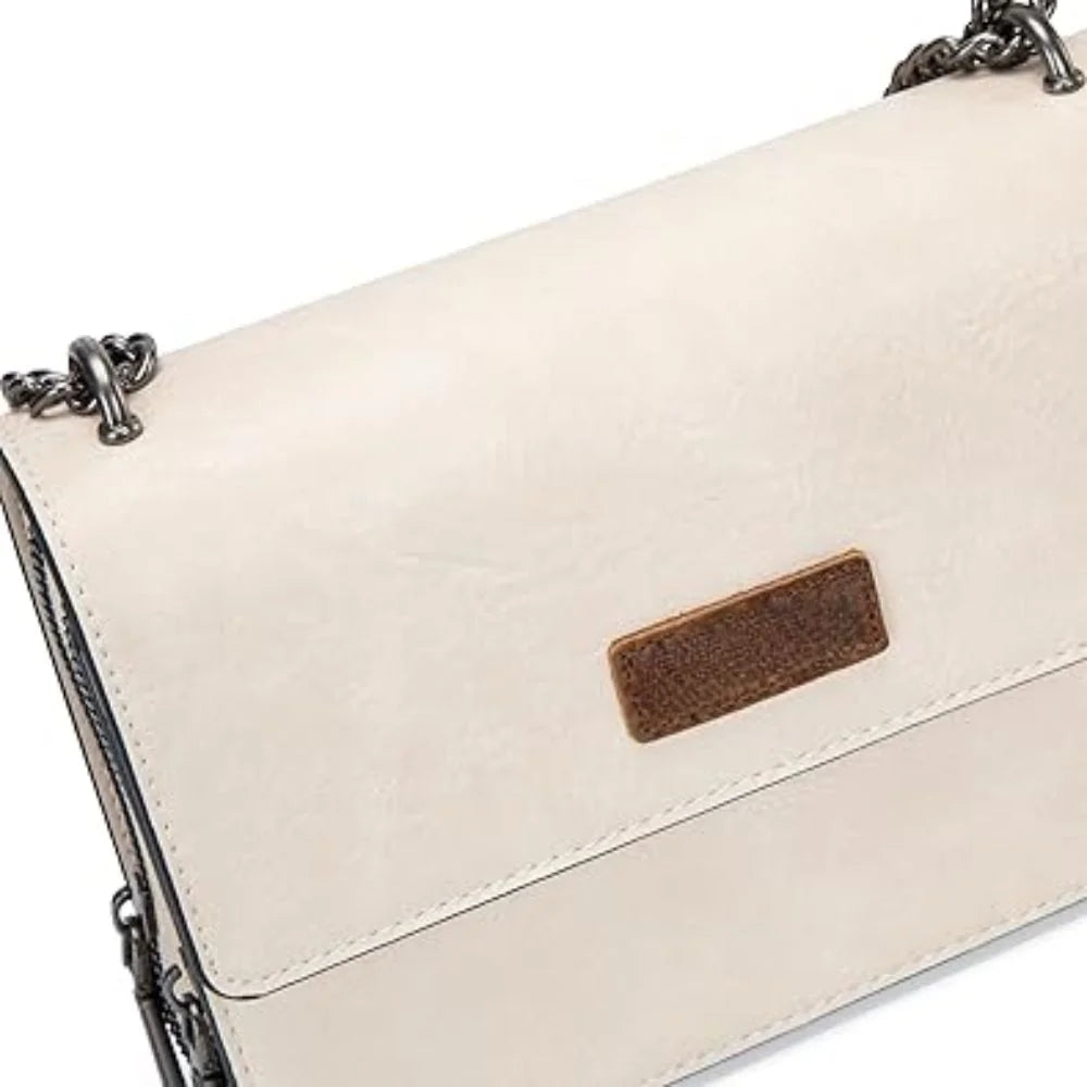 DustyGrace™ | Retro Crossbody Satchel – Soft Look, Strong Impact