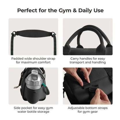 SwiftPack™ | Waterproof Duffel for Women | Keep Wet & Dry Items Separated
