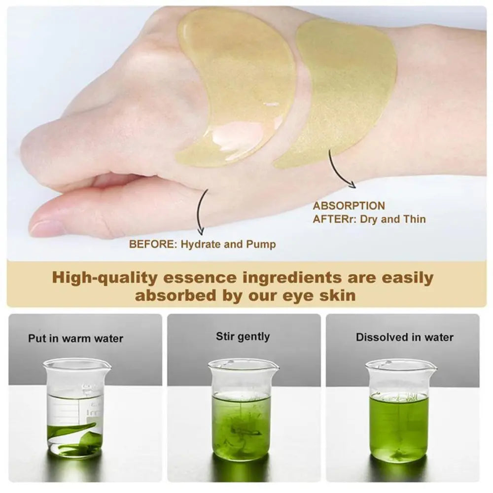 Avomé™ | Avocado Collagen Eye Mask – Hydrating, Anti-Dark Circles & Firming (60 pcs Set)