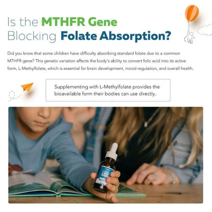 Ceralia™ | Kids Methylfolate + B12 Cofactor Drops