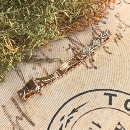 EleganCopper™ | Women’s Pure Copper Magnetic Bracelet – Pain Relief & Timeless Style