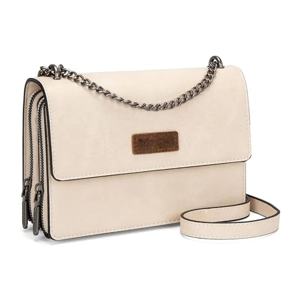 DustyGrace™ | Retro Crossbody Satchel – Soft Look, Strong Impact