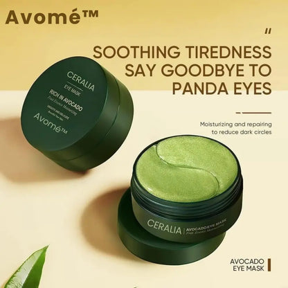 Avomé™ | Avocado Collagen Eye Mask – Hydrating, Anti-Dark Circles & Firming (60 pcs Set)