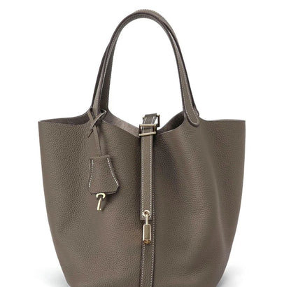 LuxeLock™| Structured Vegan Leather Bag – Secure & Stylish