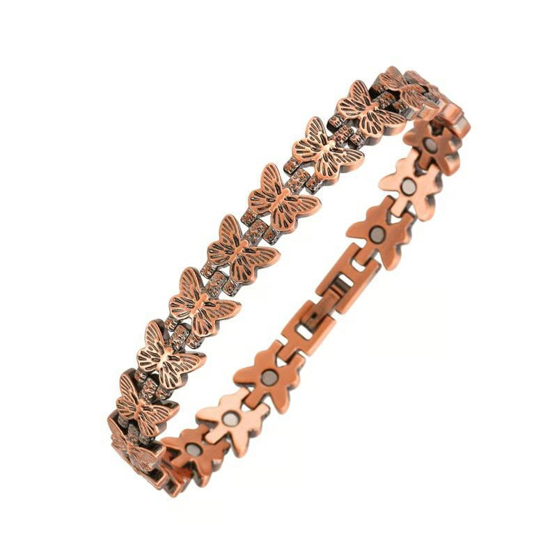 EleganCopper™ | Women’s Pure Copper Magnetic Bracelet – Pain Relief & Timeless Style