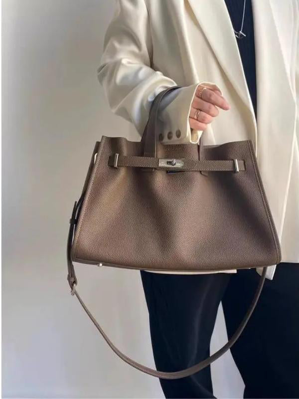 Eleganzia — Genuine Leather Power Tote