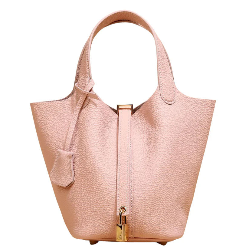 LuxeLock™| Structured Vegan Leather Bag – Secure & Stylish