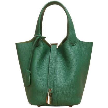 LuxeLock™| Structured Vegan Leather Bag – Secure & Stylish