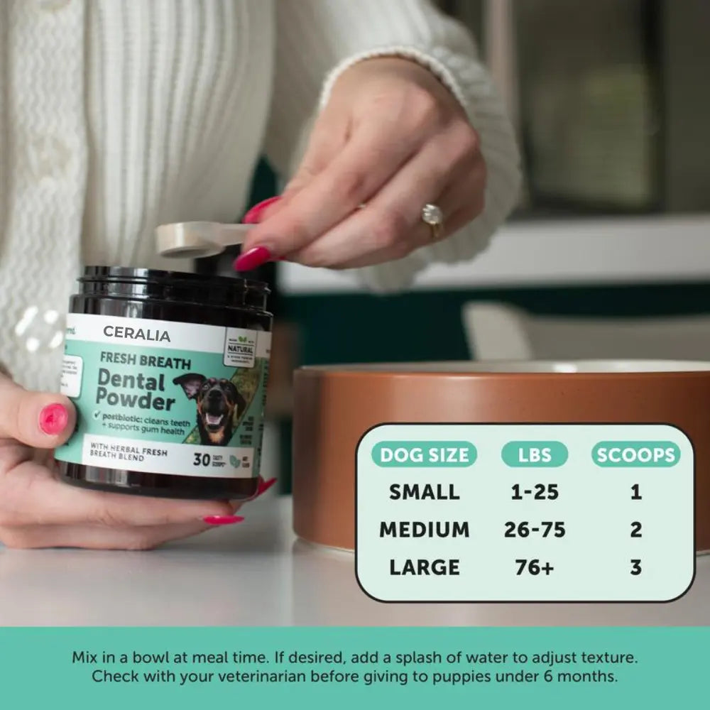 PawMint™ | Fresh Breath Dental Powder for Dogs