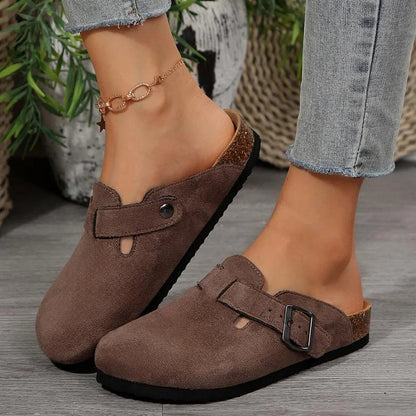 RelaxFit™ | Suede Casual Clogs – No More Foot Pain or Pressure