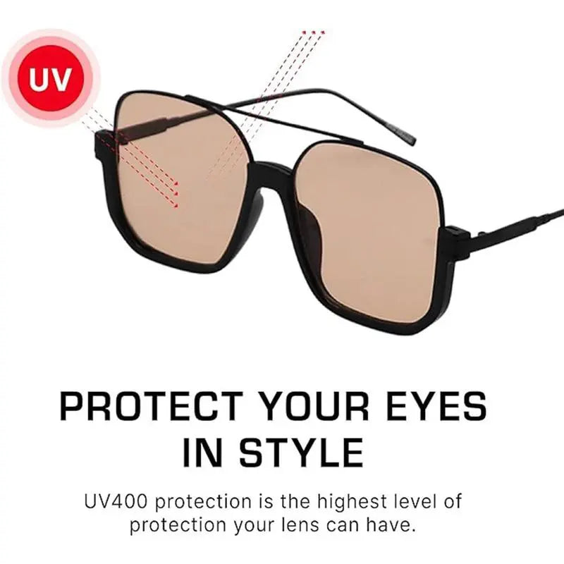 SunVibe™ | Retro Aviator Sunglasses – Unisex UV400 Trend
