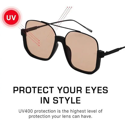 SunVibe™ | Retro Aviator Sunglasses – Unisex UV400 Trend