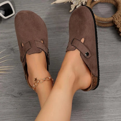 RelaxFit™ | Suede Casual Clogs – No More Foot Pain or Pressure