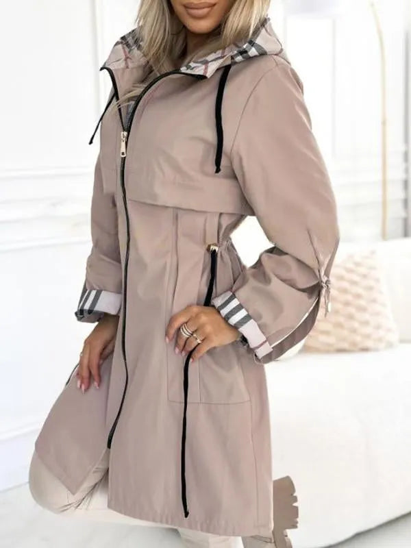 Women's Long Hooded Coat – Warm, Elegant & Comfortable for Winter