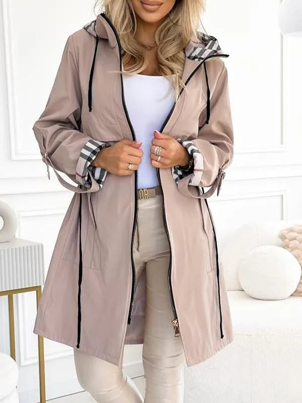 Women's Long Hooded Coat – Warm, Elegant & Comfortable for Winter