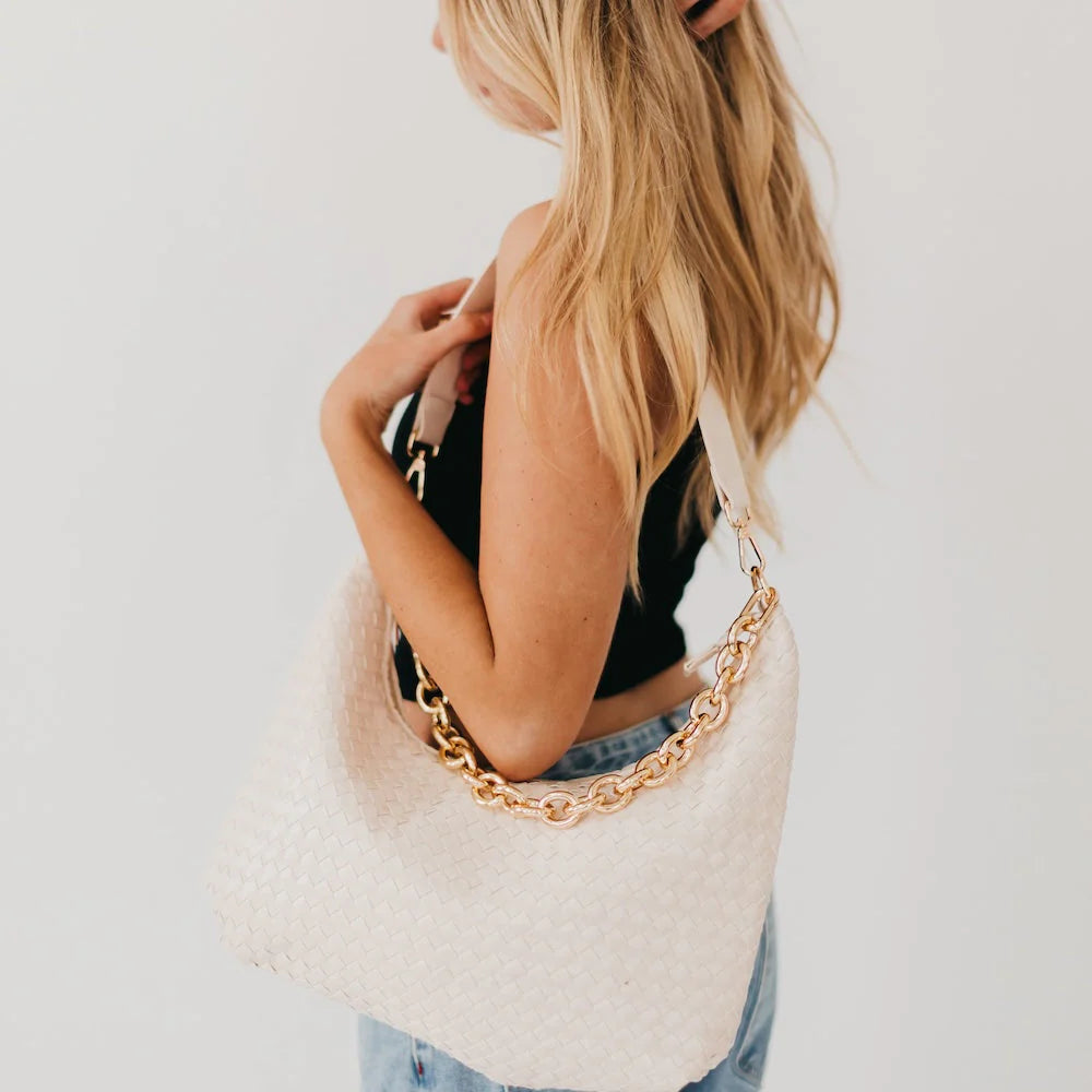 TwistaBag™ | Textured Shoulder Bag – Stylish Without the Effort