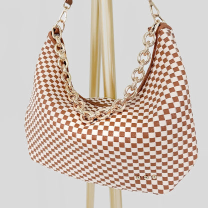 TwistaBag™ | Textured Shoulder Bag – Stylish Without the Effort