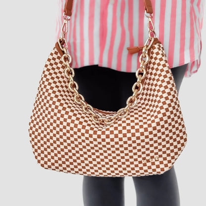 TwistaBag™ | Textured Shoulder Bag – Stylish Without the Effort